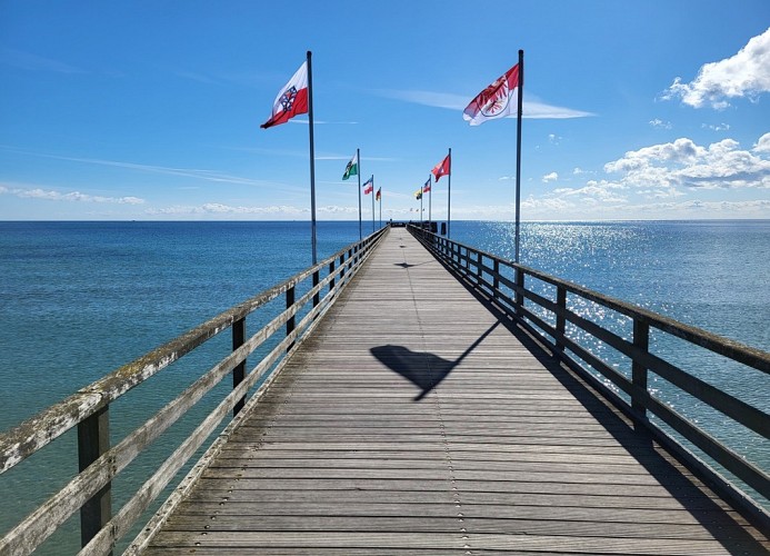 Seebrücke vor der Tür