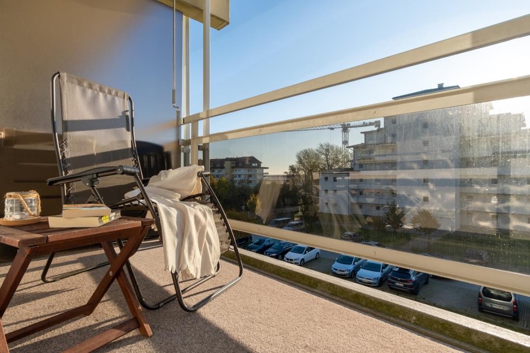 sonniger Balkon ...