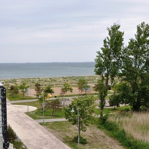Blick zur Ostsee ...