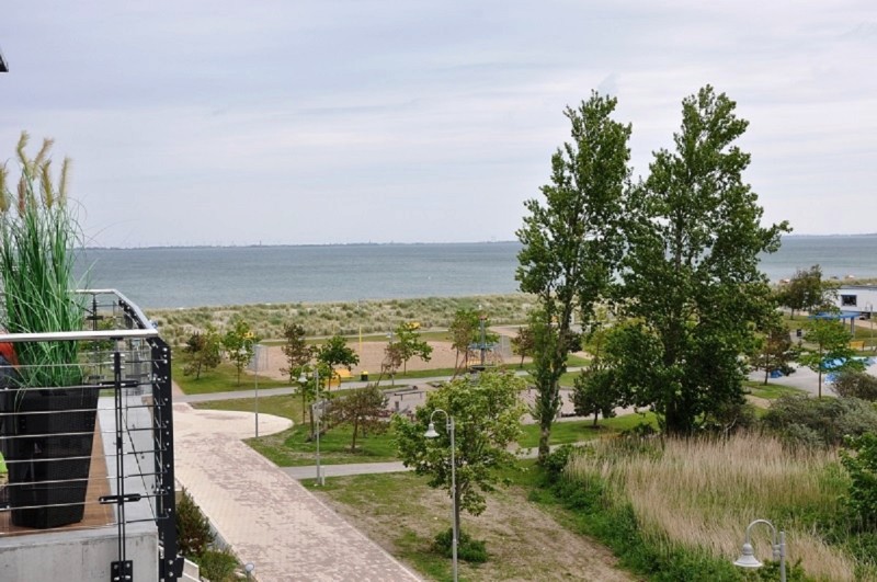 Blick zur Ostsee ...
