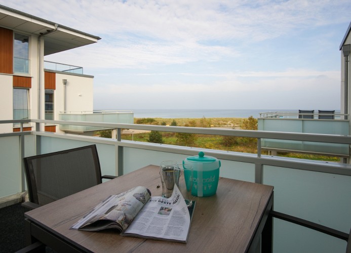 Blick zur Ostsee