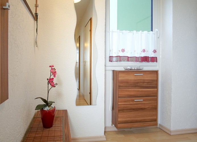 Garderobe im Flur