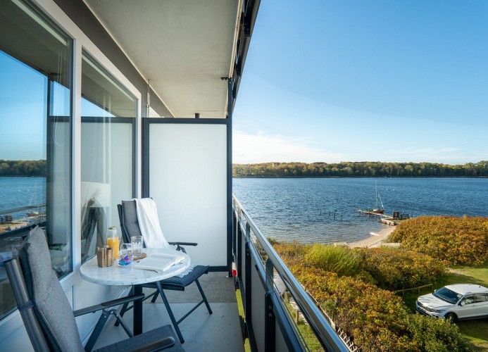 gemütlicher Balkon in ...