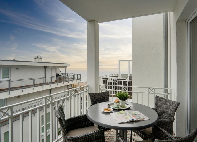 gemütlicher Balkon ...