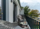 gemütlicher Balkon ...