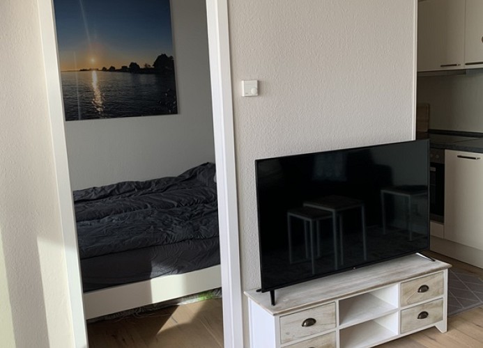 Blick zum Schlafzimmer