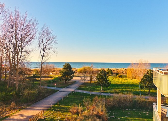 Blick zur Ostsee