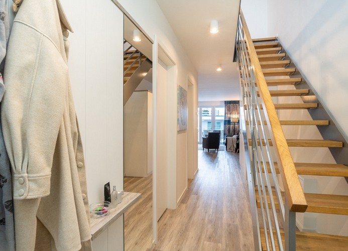 Aufgang ins Obergeschoss