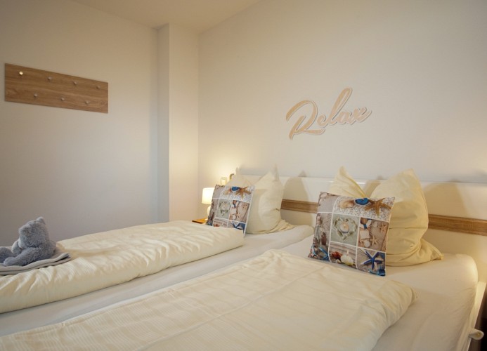 ... mit einem Doppelbett