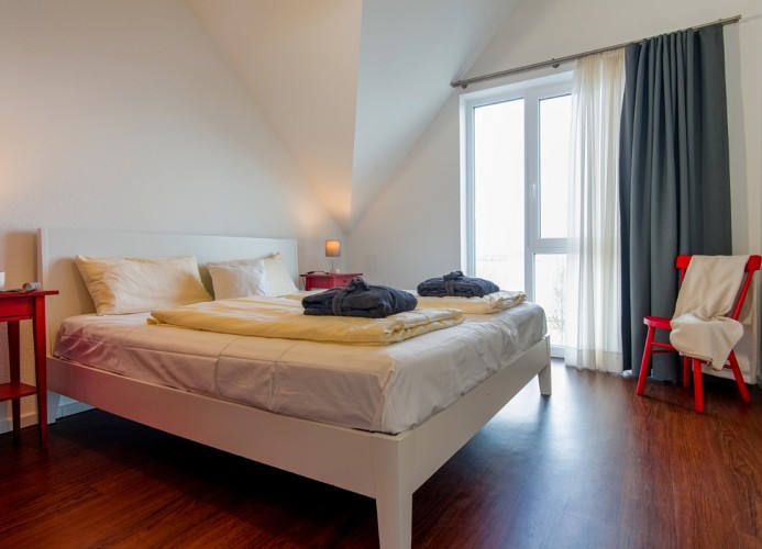 ... vom Doppelbett ...