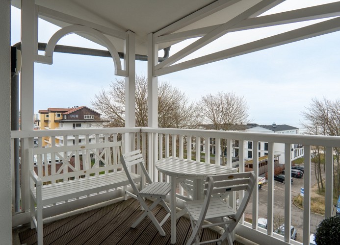 gemütlicher Balkon in ...