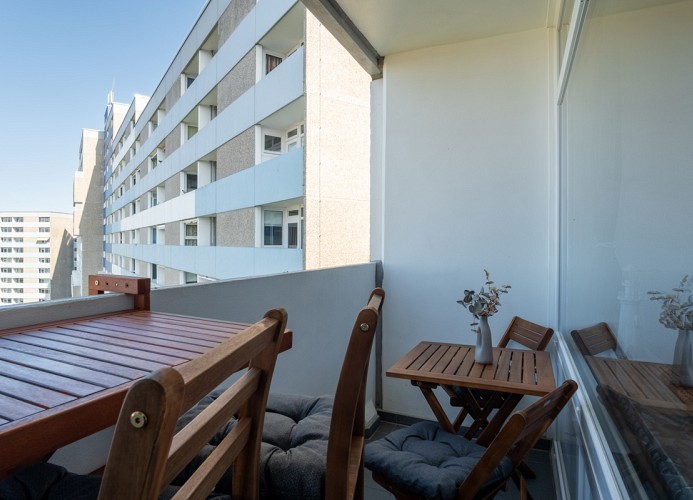 Balkon in Westlage
