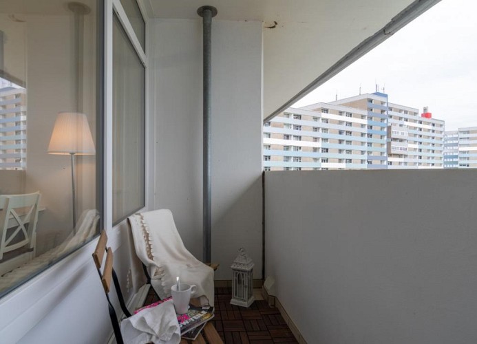 Balkon mit ...