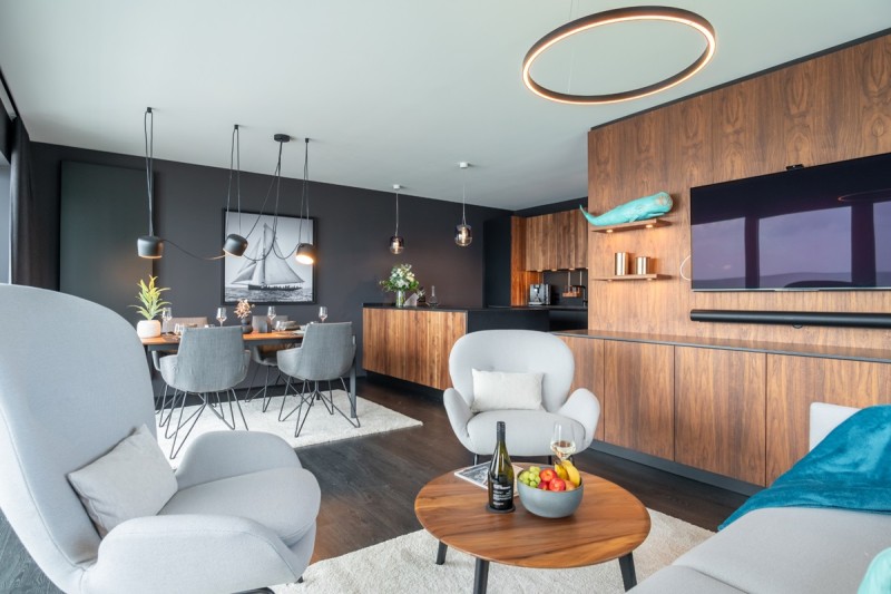modernes Wohnzimmer ...
