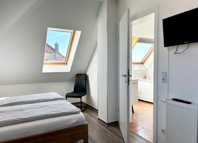 TV im Schlafzimmer