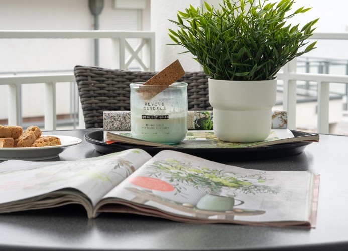 ... mit dem Blick ...