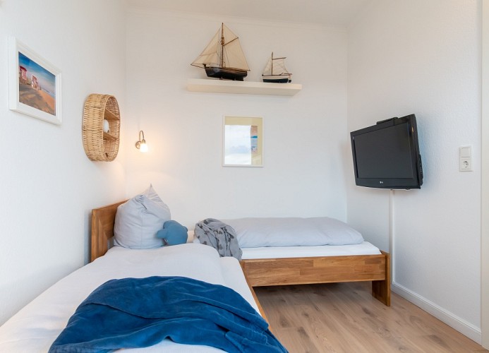 zwei Einzelbetten ...