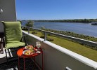 Balkon mit Seeblick