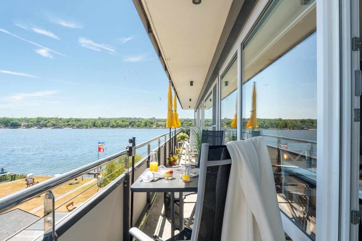 gemütlicher Balkon
