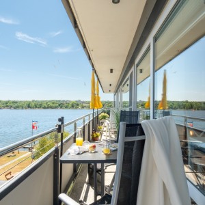 gemütlicher Balkon