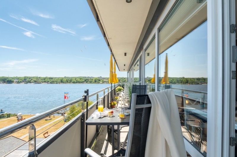 gemütlicher Balkon