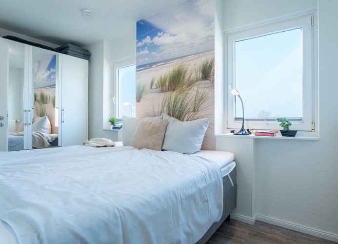 ... einem Doppelbett