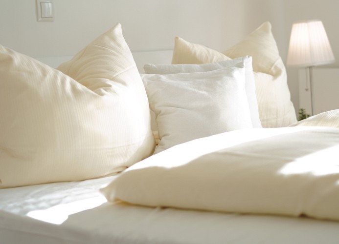 ... im Schlafzimmer ...