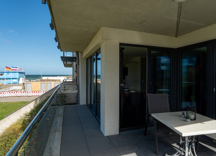 Blick zur Ostsee ...