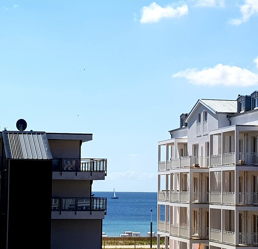 ... mit dem Blick zur Ostsee