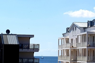 ... mit dem Blick zur Ostsee