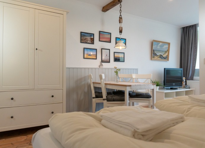 ... einem Doppelbett