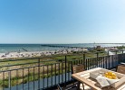 ... sonnigen Dachterrasse ...