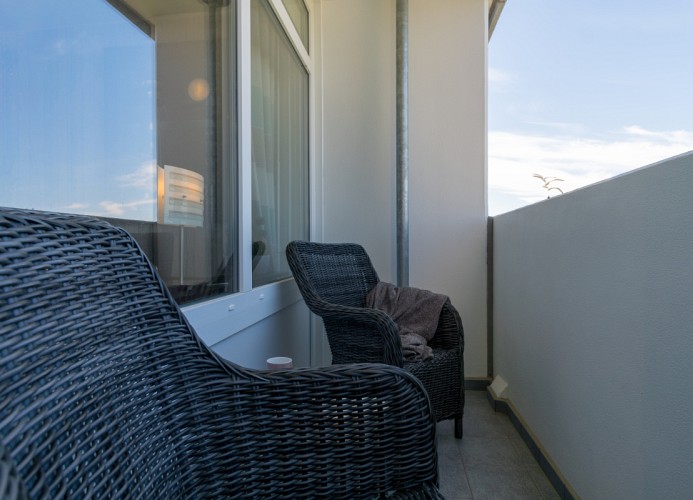 gemütlicher Balkon ...