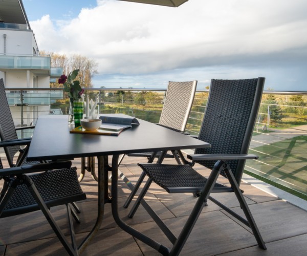 Balkon mit ...