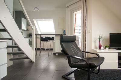 ... mit gemütlicher ...