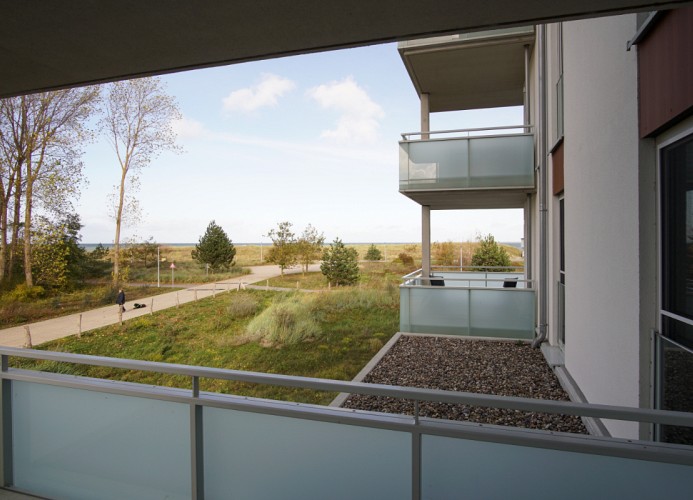 ... Balkon mit Ostseeblick