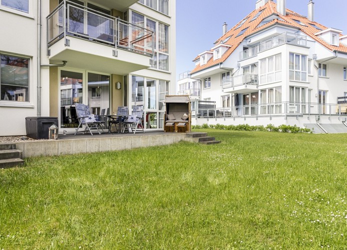 Spielwiese vor der Terrasse