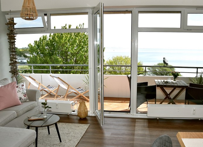 Zugang zum Balkon