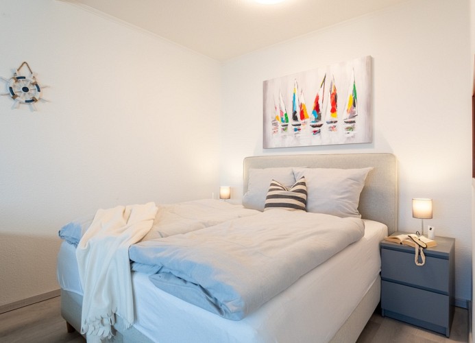 ... einem Doppelbett