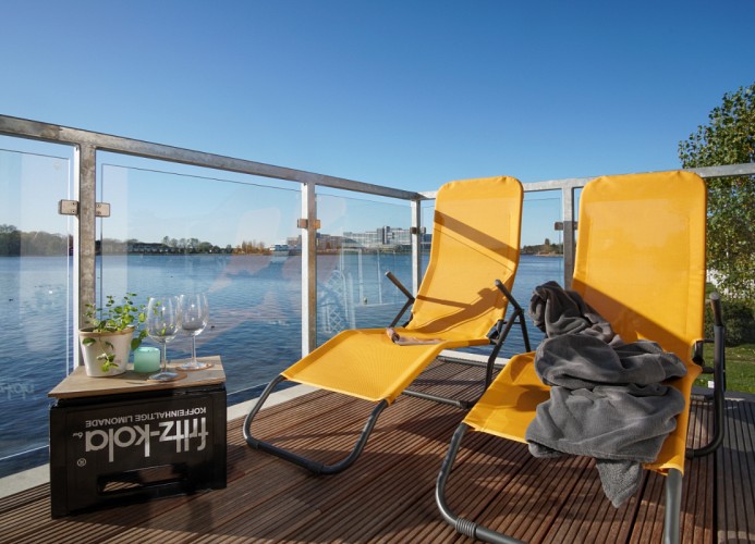 ... direkt am Binnensee ...