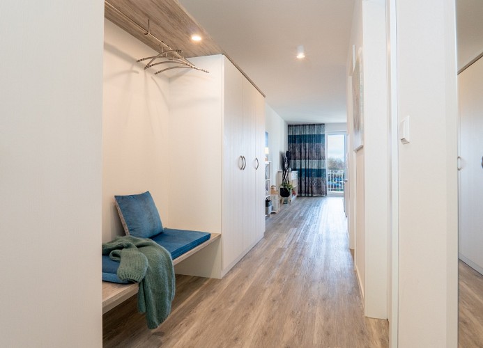 Garderobe im Flur