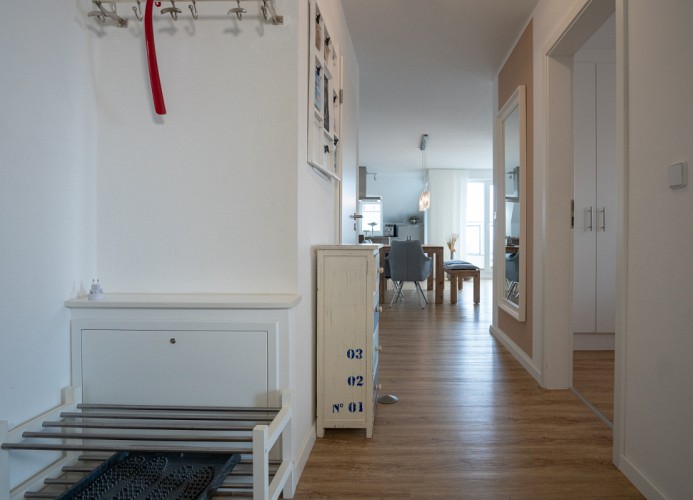 Garderobe im Flur