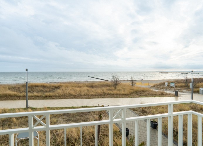 ... Balkon mit Ostseeblick