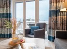 Zugang zum Balkon ...