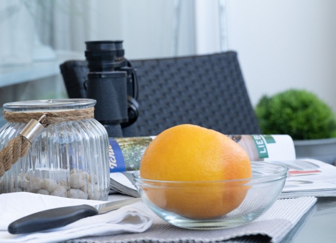 ... mit traumhaftem Blick ...