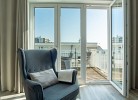 Zugang zum Balkon ...