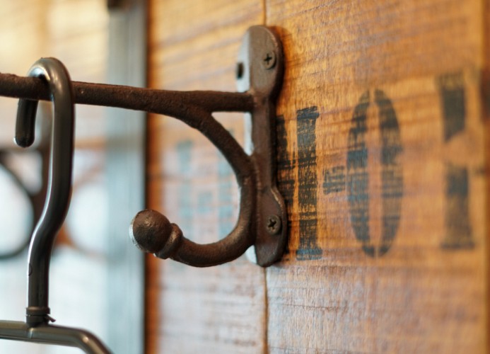 ... kleiner Garderobe