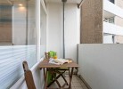 gemütlicher Balkon ...