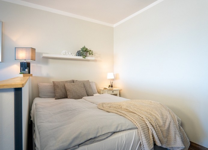 abgeteilter Schlafraum ...