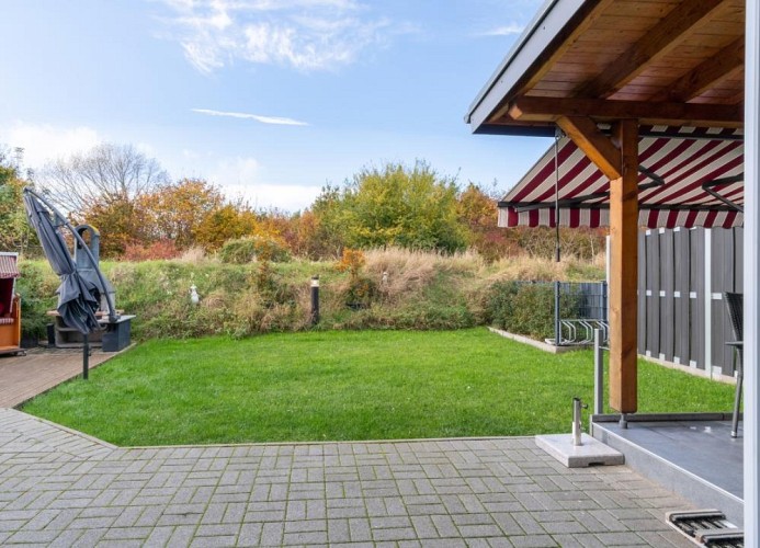 Blick in den Garten ...